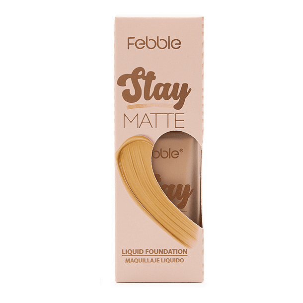 Base Liquida Stay Matte - Liquid Foundation Febble® 3