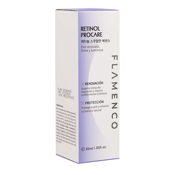 Serúm Retinol y Escualano FLAMENCO® 2