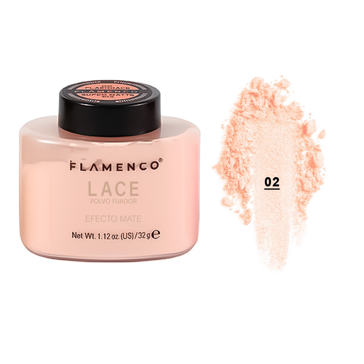 Polvo Fijador Efecto Mate FLAMENCO® - MB014144 v2 Lace
