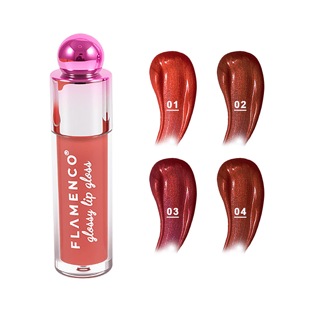 Brillo Labial Glossy Lip Gloss FLAMENCO® 7