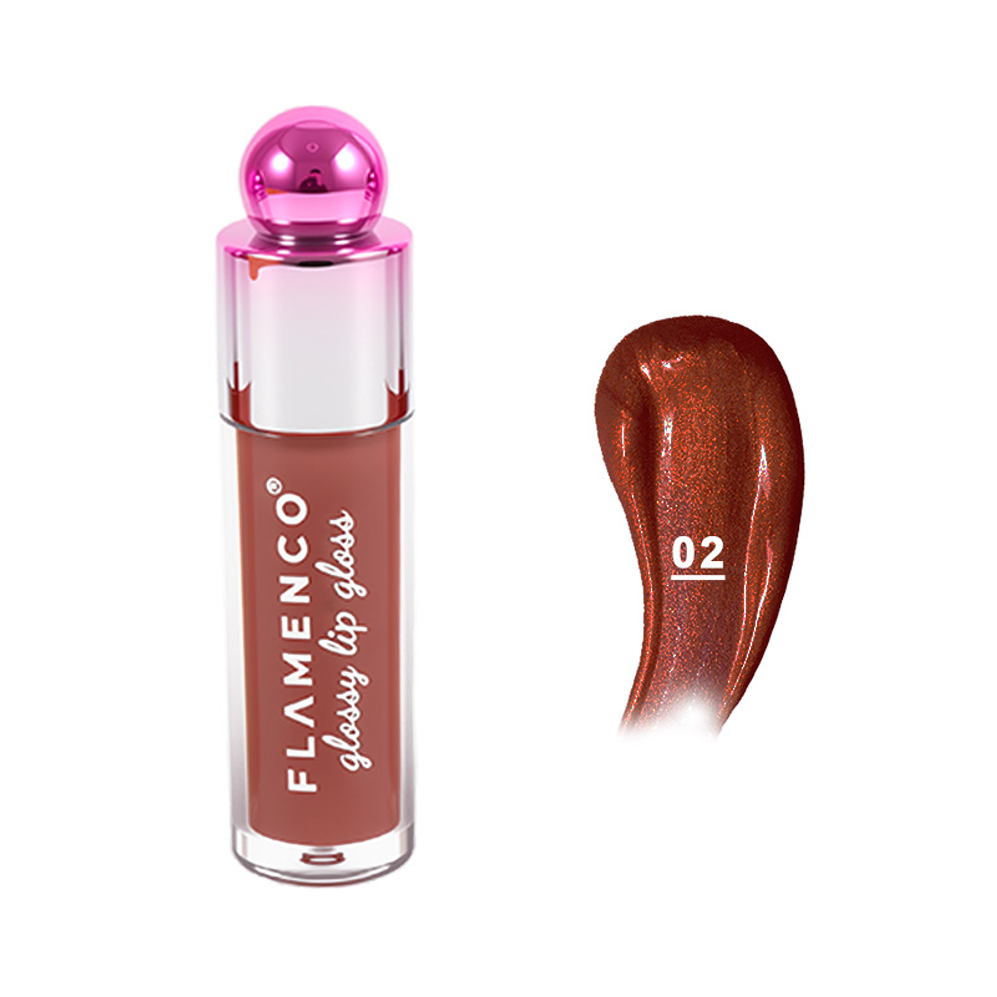 Brillo Labial Glossy Lip Gloss FLAMENCO® - MB012131 v2