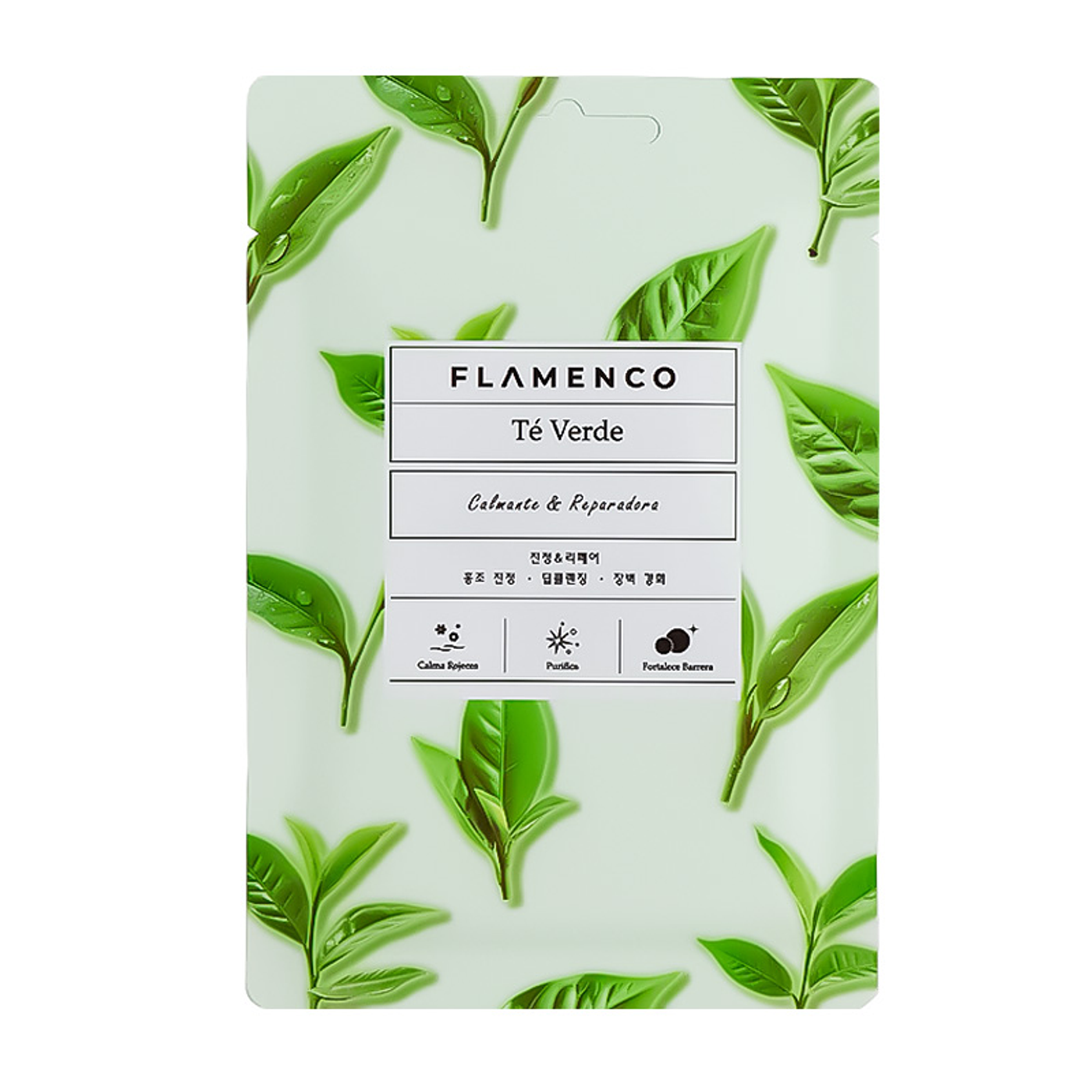 Mascarilla Facial Té Verde FLAMENCO®