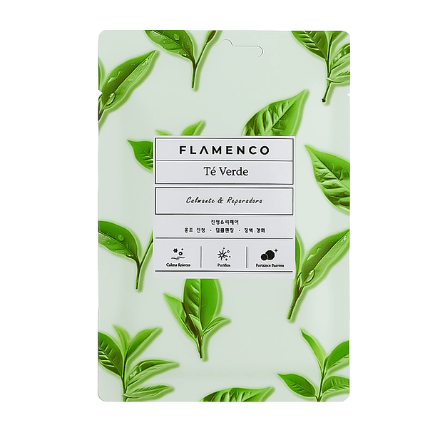 Mascarilla Facial Té Verde FLAMENCO®