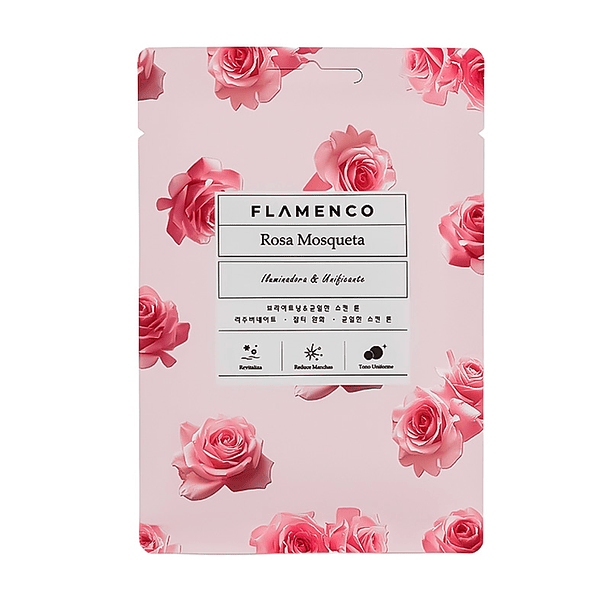 Mascarilla Facial Rosa Mosqueta FLAMENCO®
