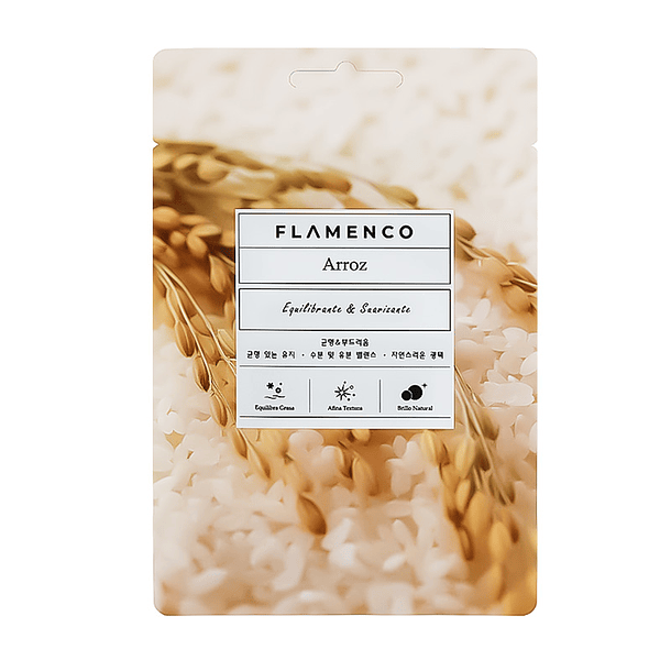 Mascarilla Facial Arroz FLAMENCO®