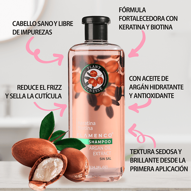 Shampoo + Acondicionador Argán Pack 420 ml + 420 ml 2