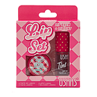 Set Bálsamo Labial + Tinta Labial USHAS® 3