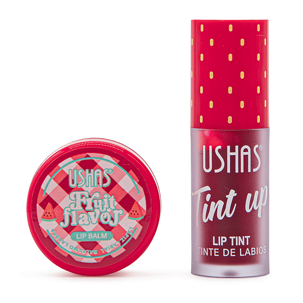 Set Bálsamo Labial + Tinta Labial USHAS® 1