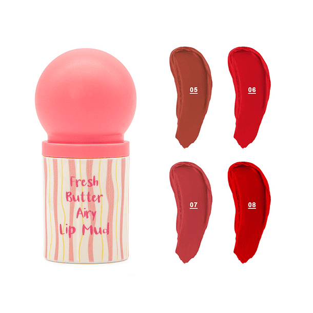 Labial Airy Lip Mud Febble® 8