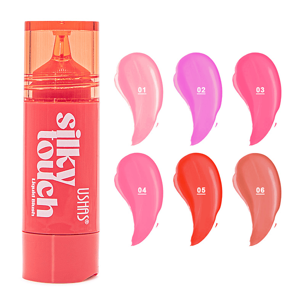 Rubor Líquido Silky Touch USHAS® 9