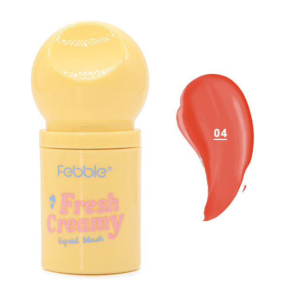 Rubor Liquido Fresh Creamy Febble® 7