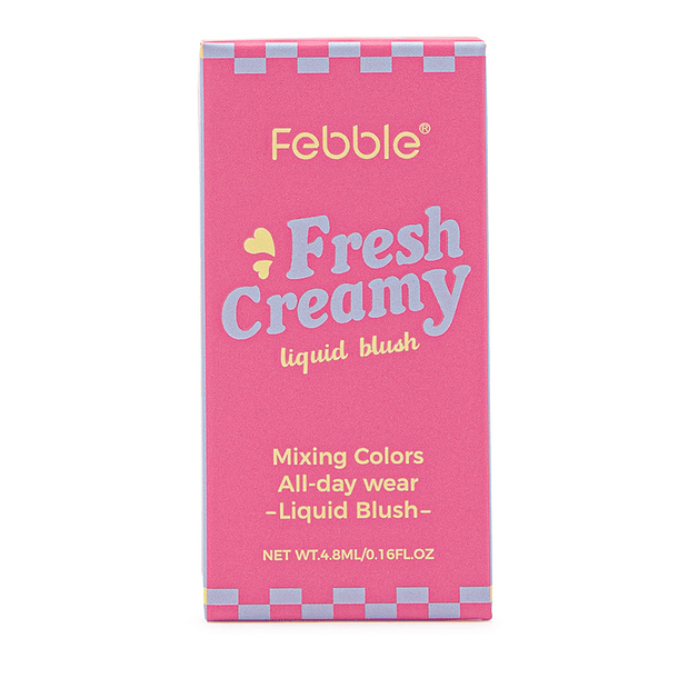 Rubor Liquido Fresh Creamy Febble® 3