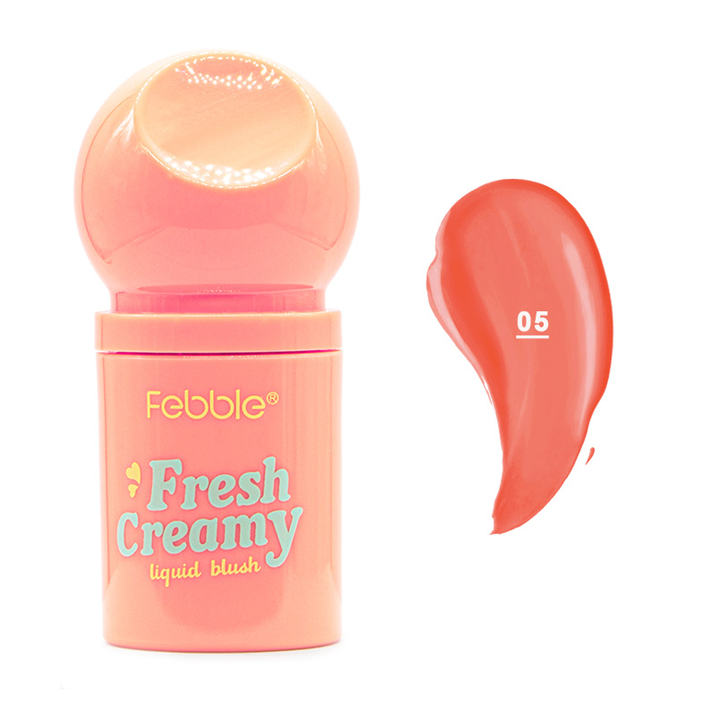 Rubor Liquido Fresh Creamy Febble® - MB014301 v5 Beige Peach