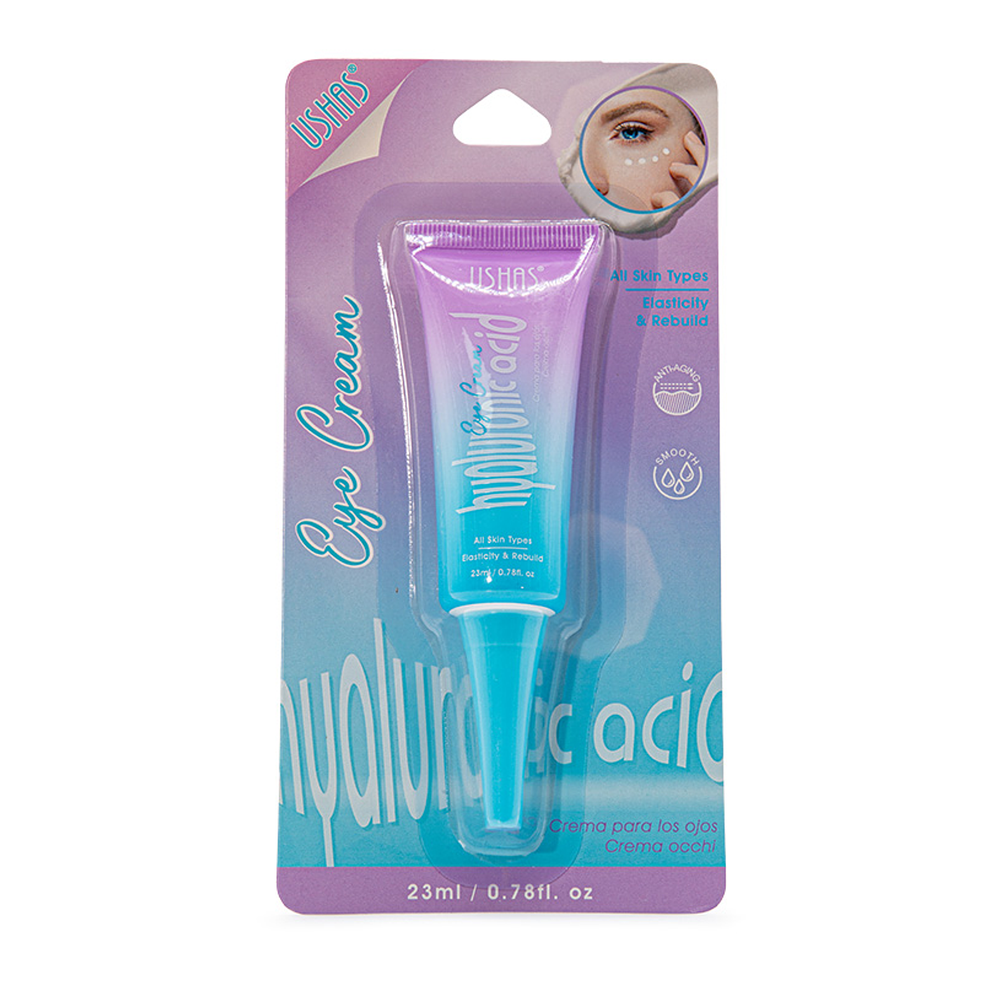 Crema Contorno de Ojos acido Hialurónico USHAS®