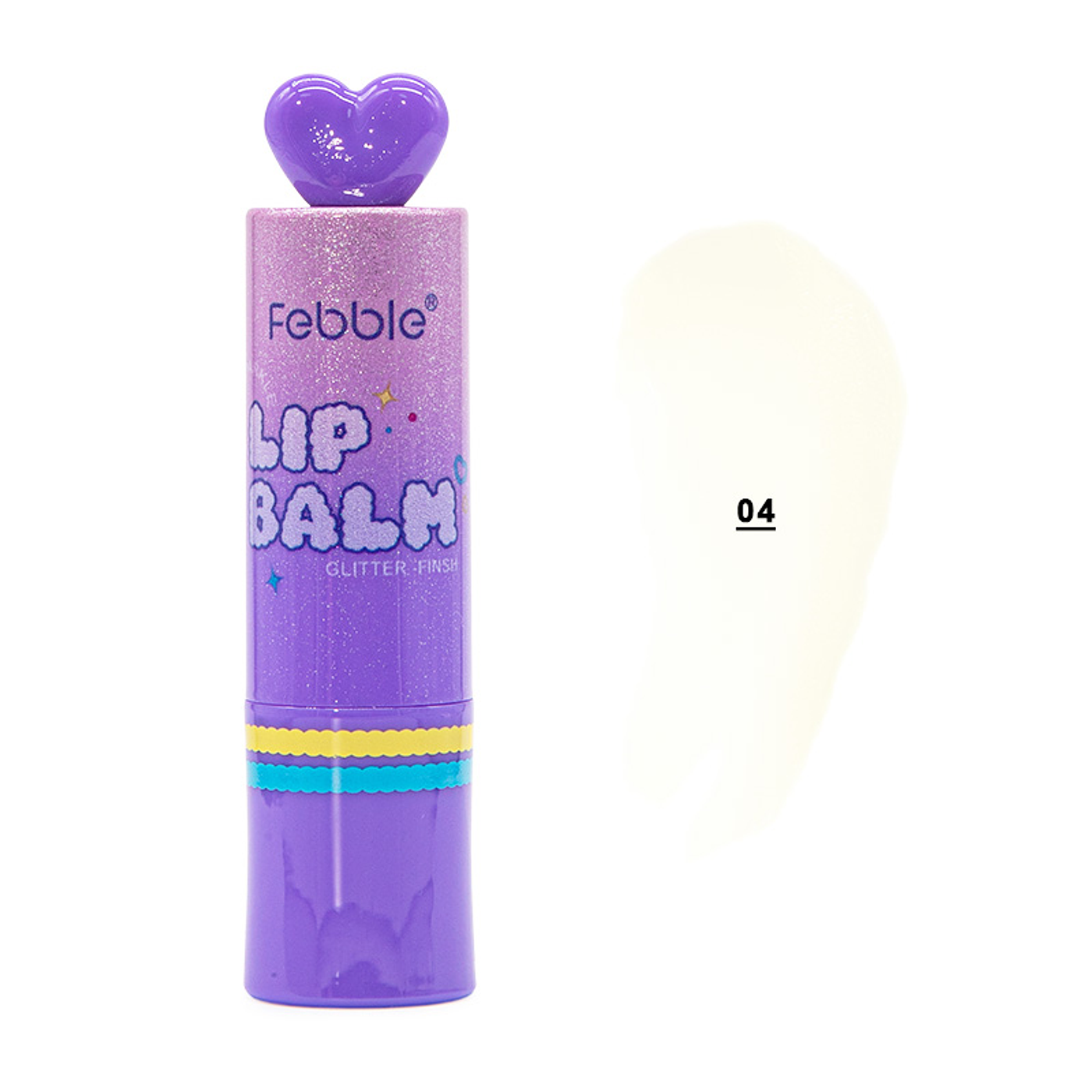 Bálsamo Labial Cutie-Pie Glitter Finish Febble® - MB011551 v4