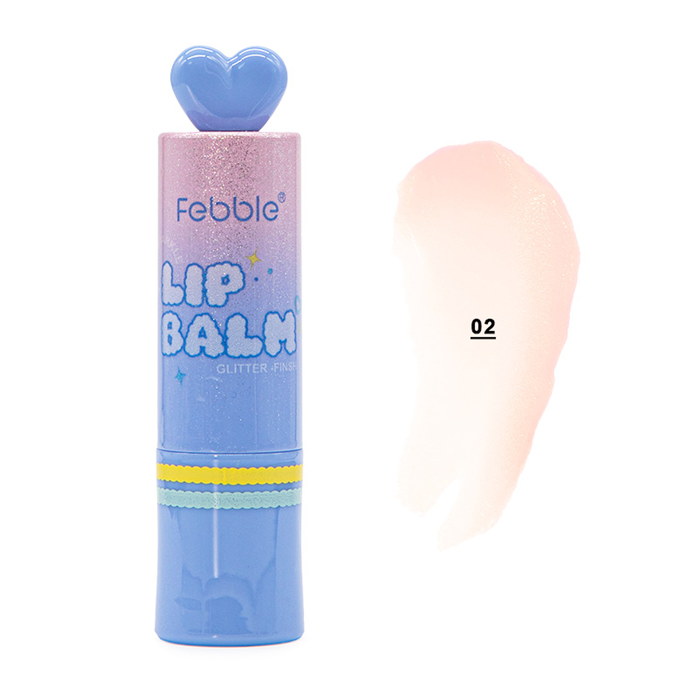 Bálsamo Labial Cutie-Pie Glitter Finish Febble® - MB011551 v2