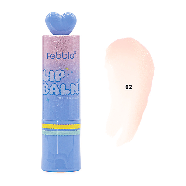 Bálsamo Labial Cutie-Pie Glitter Finish Febble® 5