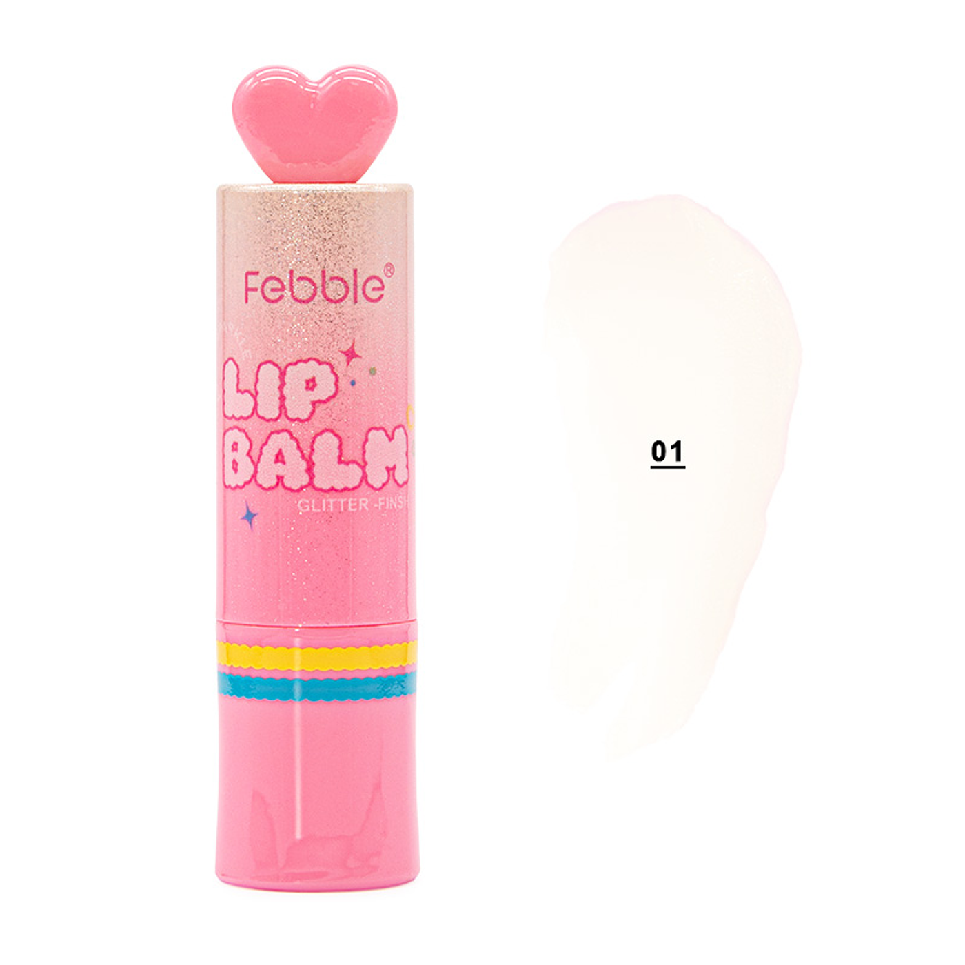 Bálsamo Labial Cutie-Pie Glitter Finish Febble® - MB011551 v1