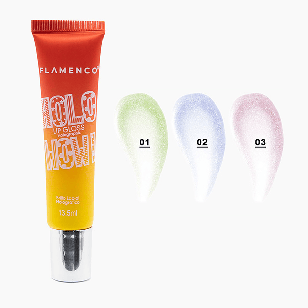 Lip Gloss Holographic Brillo Labial FLAMENCO® 6