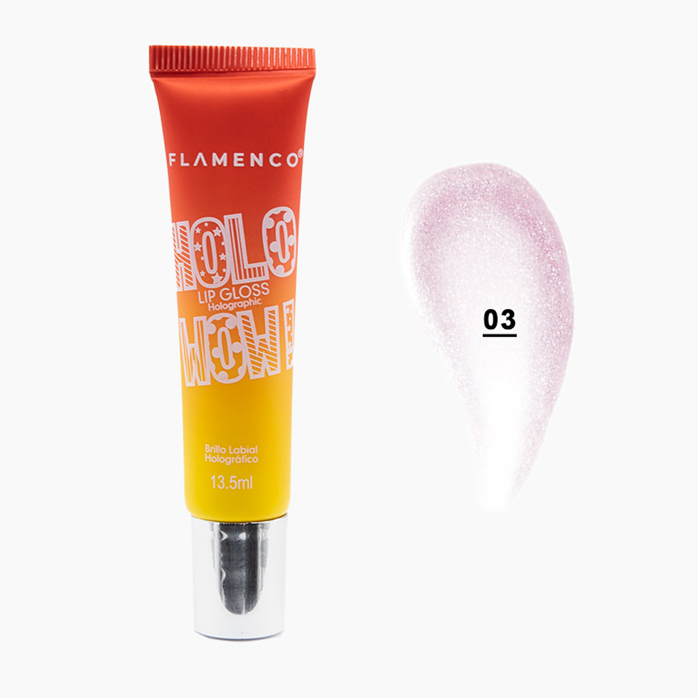 Lip Gloss Holographic Brillo Labial FLAMENCO® - MB011413 v3