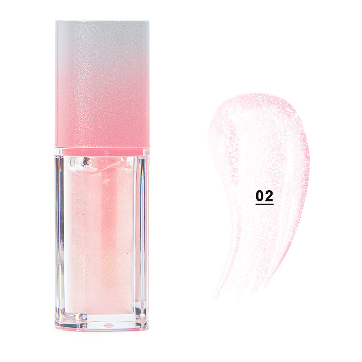 Lip Gloss Brillo de Labios Cutie-Pie Febble® - MB011554 v2 Pink Crystal
