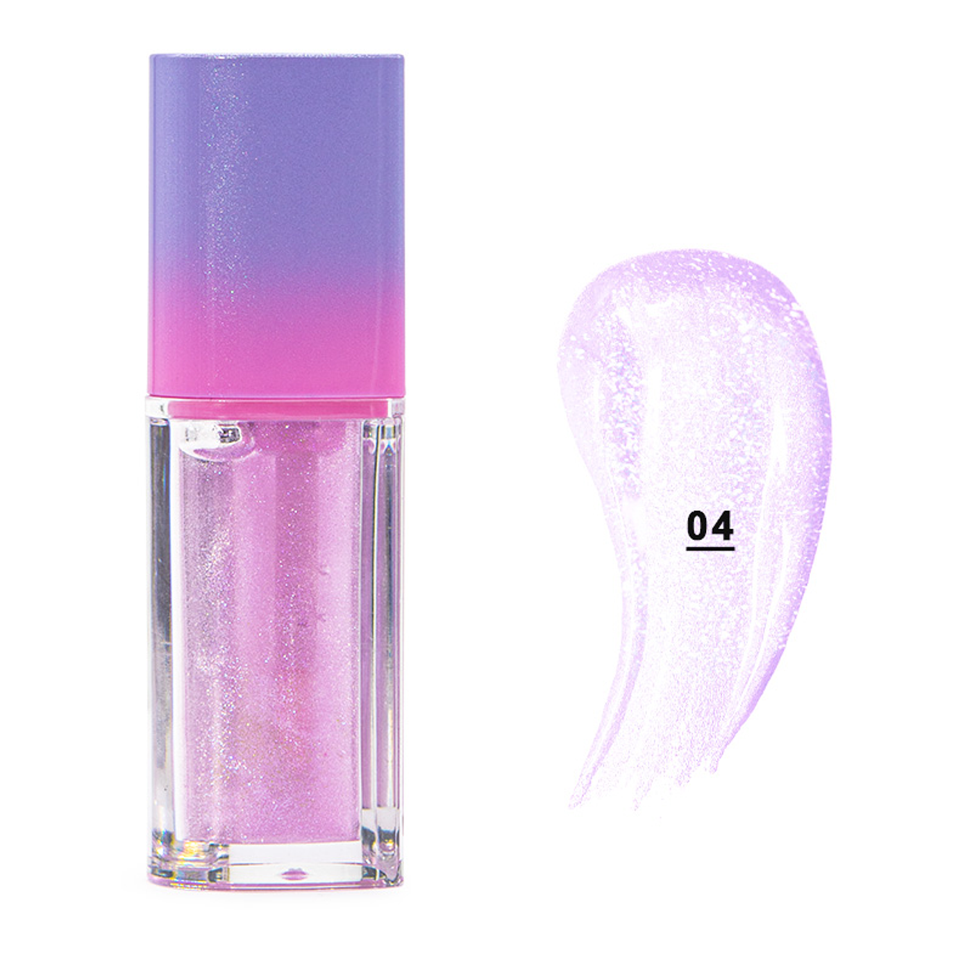 Lip Gloss Brillo de Labios Cutie-Pie Febble® - MB011554 v4 Lavender Crystal