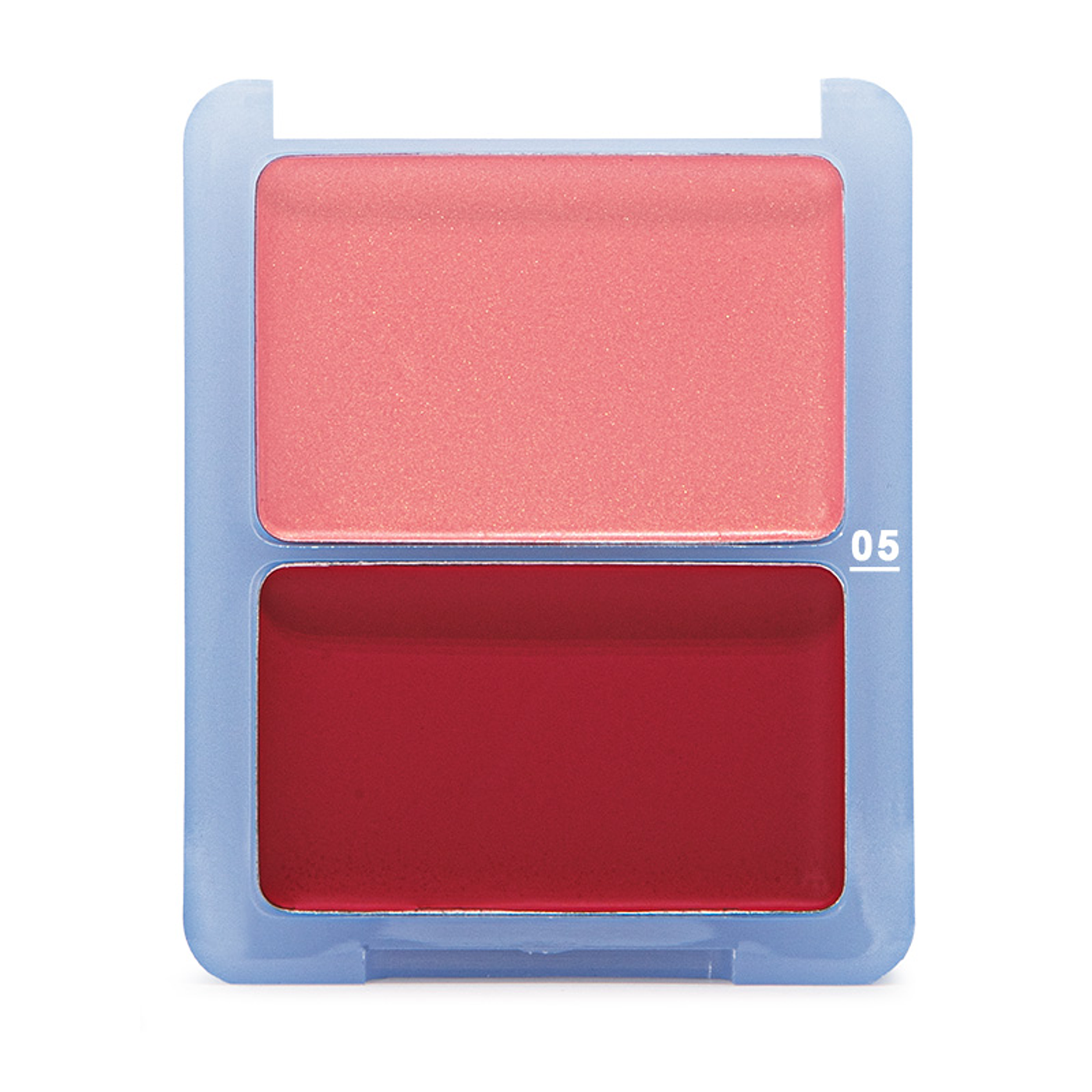 Dúo de Rubor en crema + Iluminador Jello Dew by Febble® - MB014298 v5 Flush Red