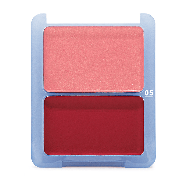 Dúo de Rubor en crema + Iluminador Jello Dew by Febble® 5