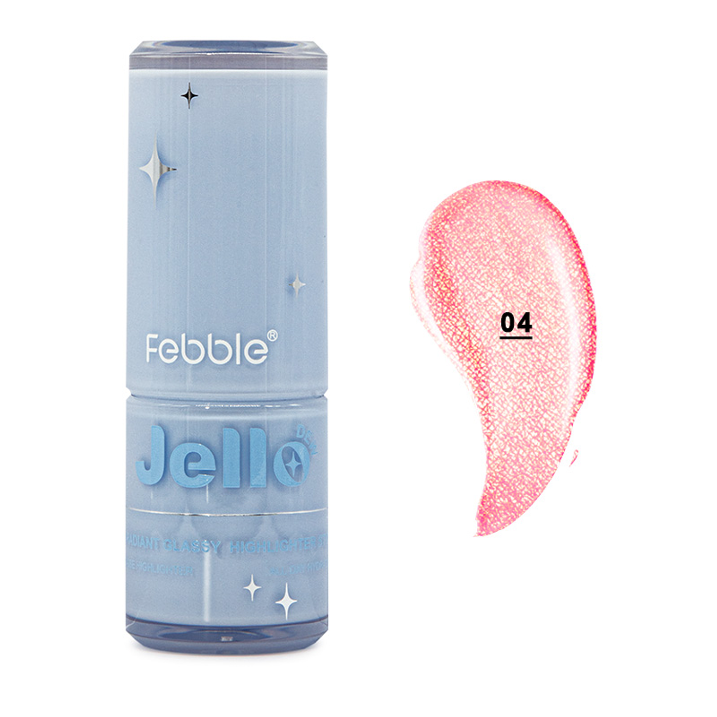 Iluminador en barra Jello Dew by Febble® - MB014299 v4 Pink Opal