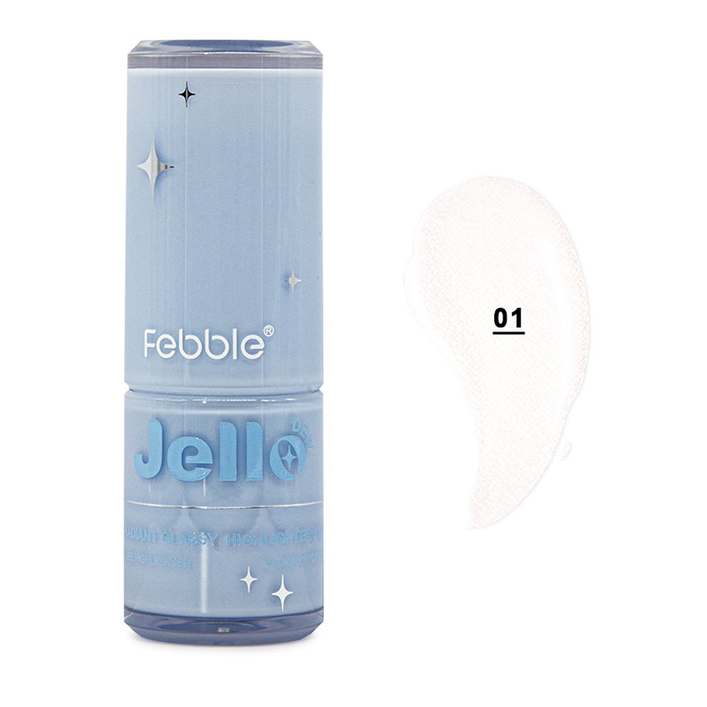 Iluminador en barra Jello Dew by Febble® - MB014299 v1 Glassy Opal