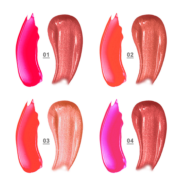 Dúo de Delineador Peel-Off y Brillo Labial Jello Dew by Febble® 8