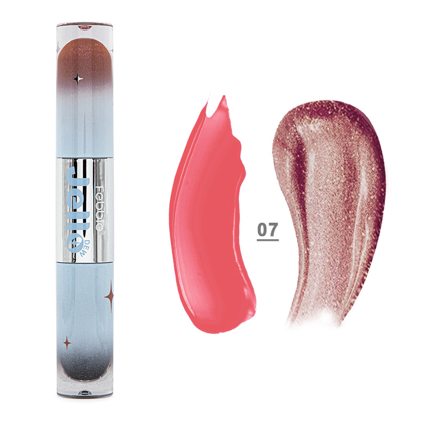 Dúo de Delineador Peel-Off y Brillo Labial Jello Dew by Febble® - MB011556 v7
