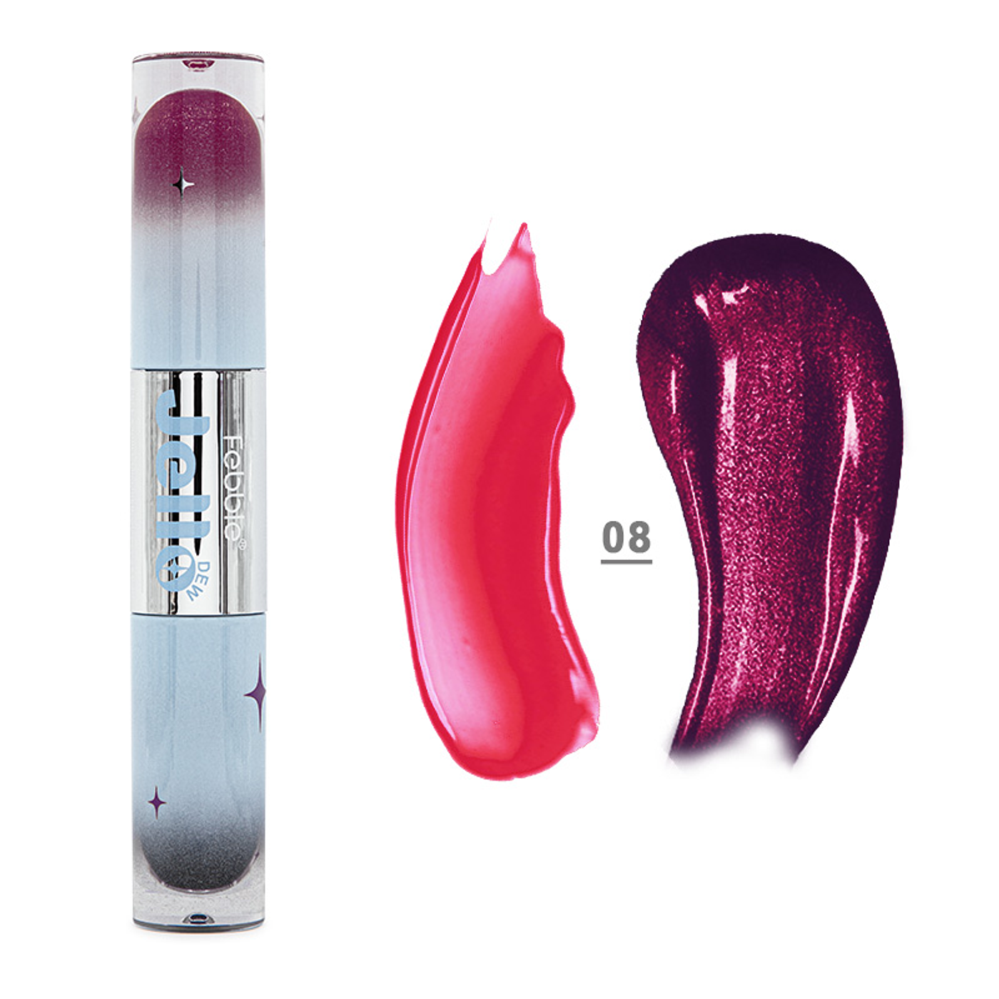 Dúo de Delineador Peel-Off y Brillo Labial Jello Dew by Febble® - MB011556 v8
