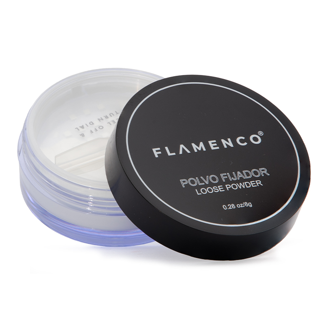 Polvo Fijador Suelto Traslucido FLAMENCO®