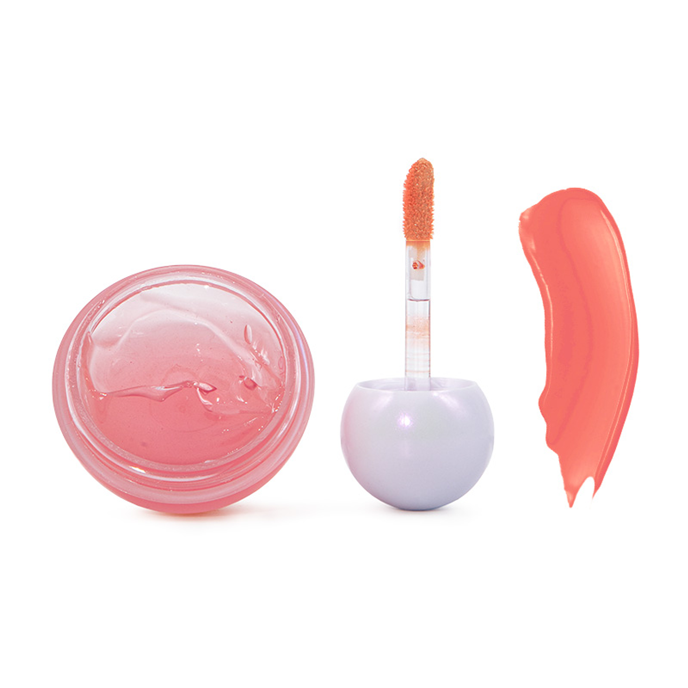 Set Brillo & Mascara Labial Hidratante - Dreamy Pearl By Febble®