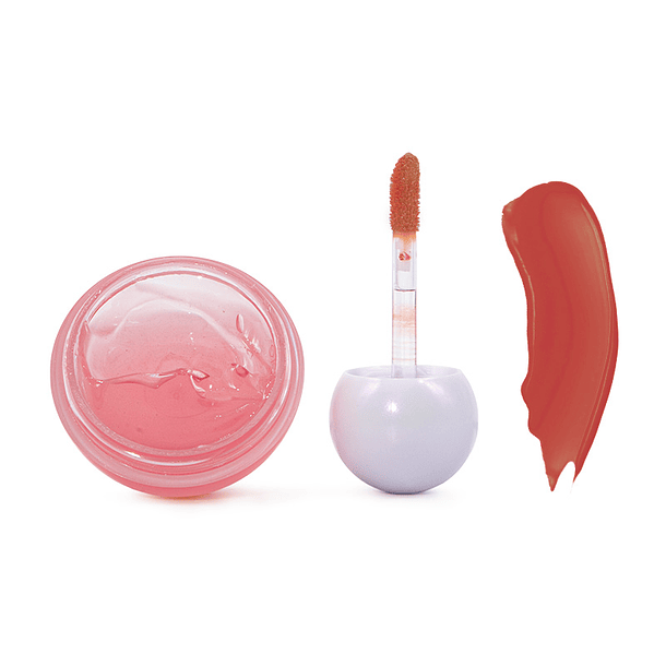 Set Brillo & Mascara Labial Hidratante - Dreamy Pearl By Febble® 2