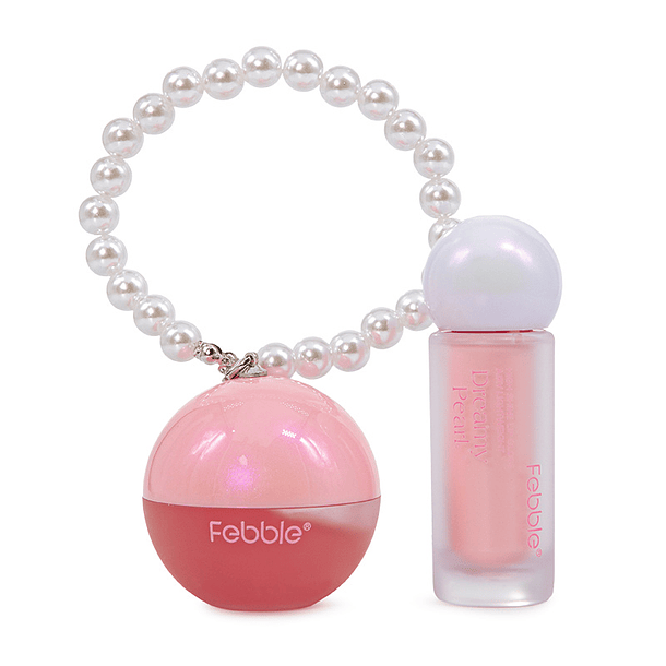 Set Brillo & Mascara Labial Hidratante - Dreamy Pearl By Febble® 1