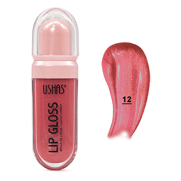Lip Gloss Brillo Labial USHAS® 8