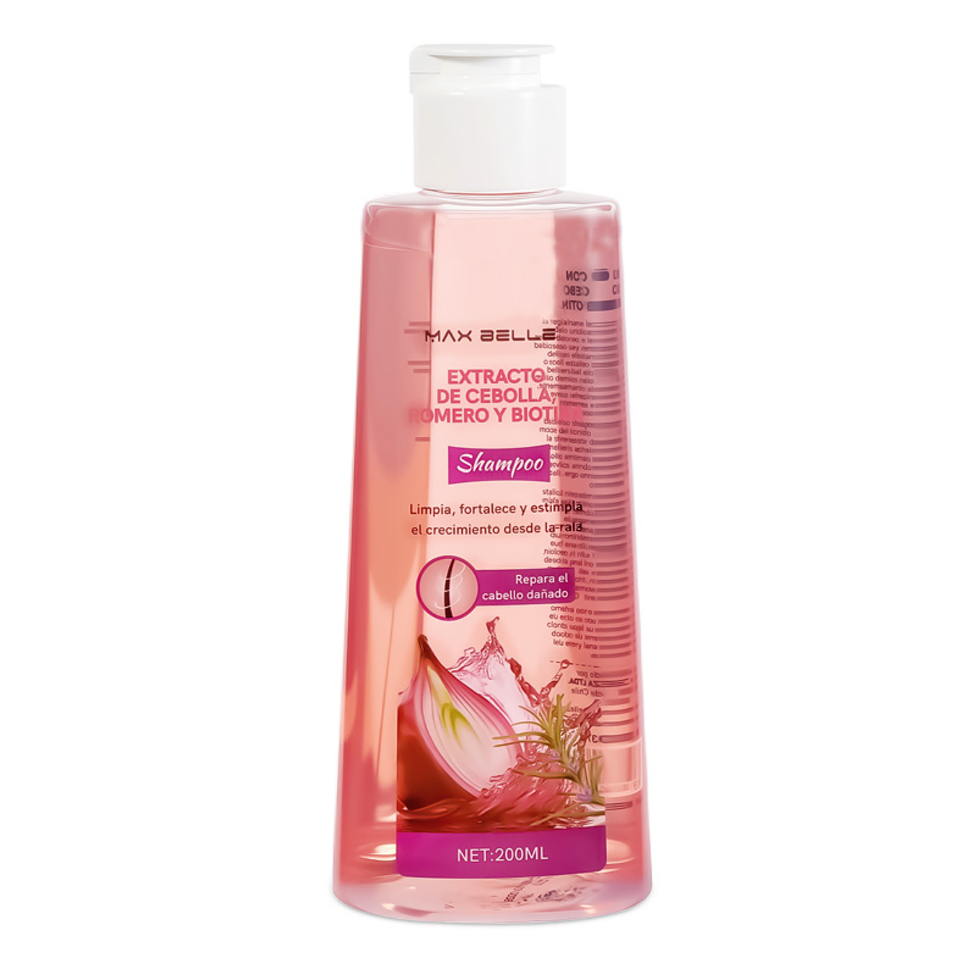 Shampoo con Extracto de Cebolla, Romero y Biotina
