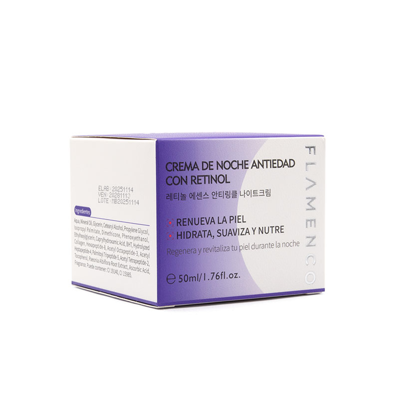 Crema de noche Antiedad con Retinol FLAMENCO®