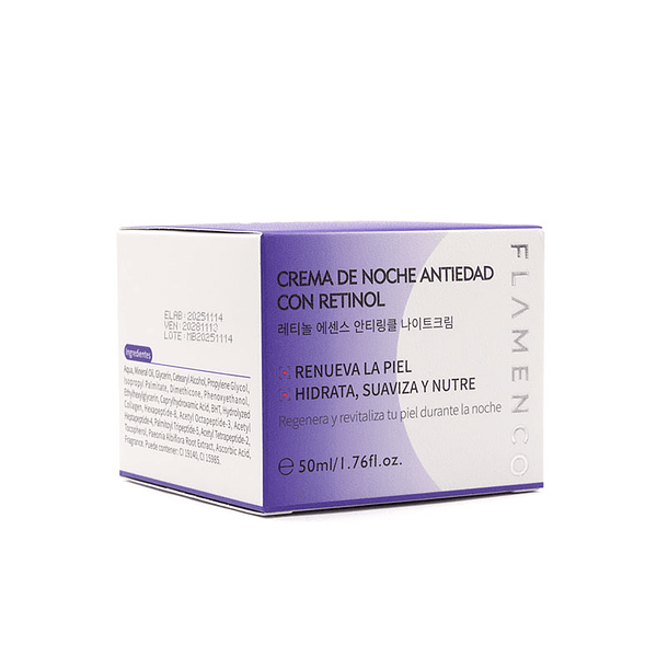 Crema de noche Antiedad con Retinol FLAMENCO® 2