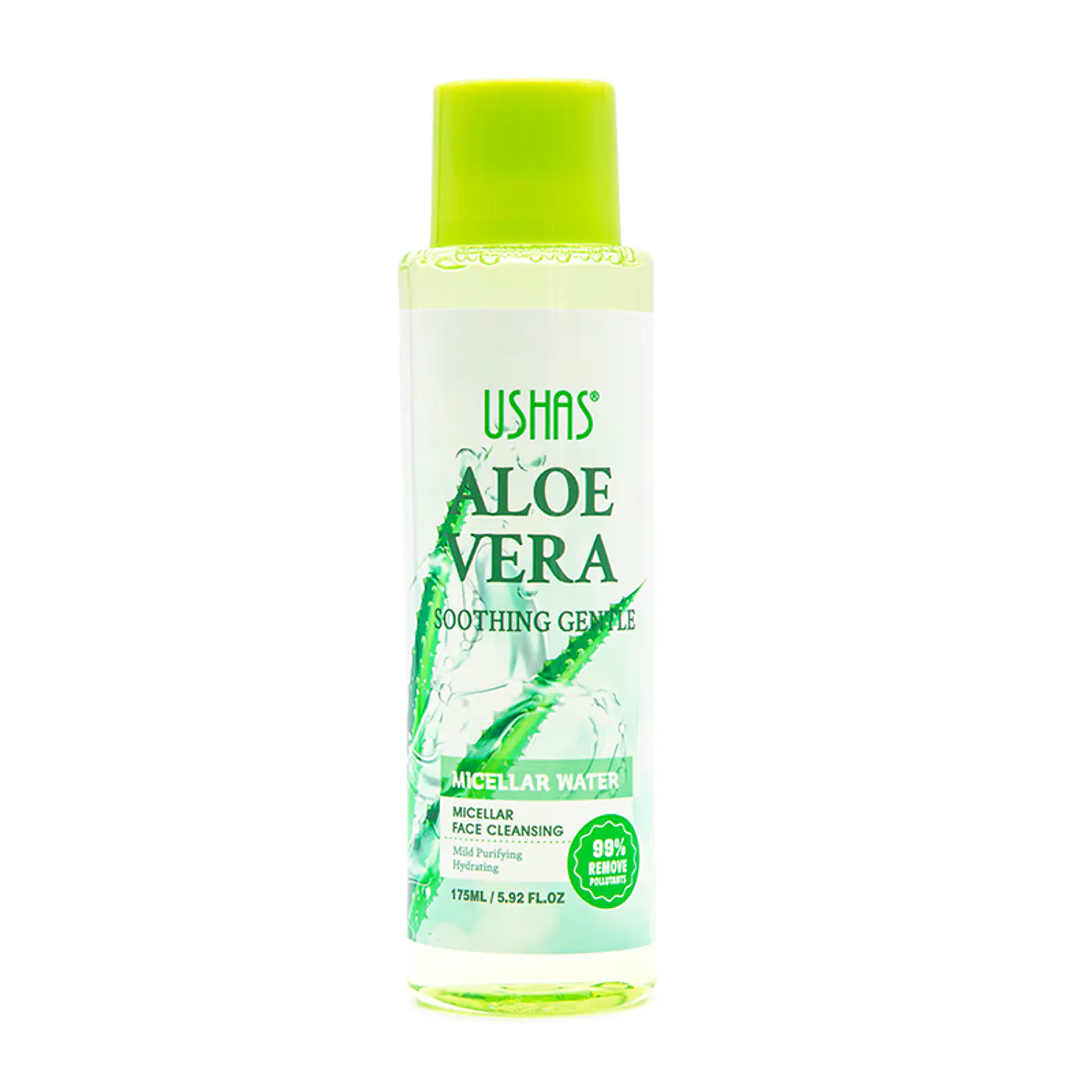 Agua Micelar de Aloe Vera USHAS®