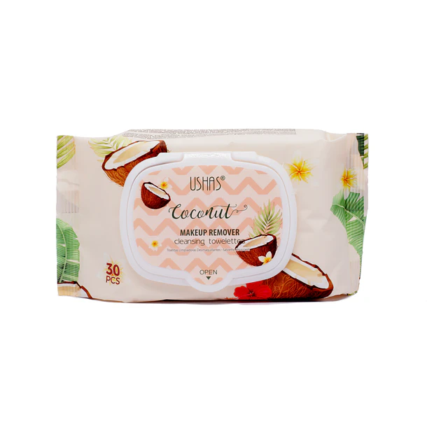 Toallitas Desmaquillantes de Coco