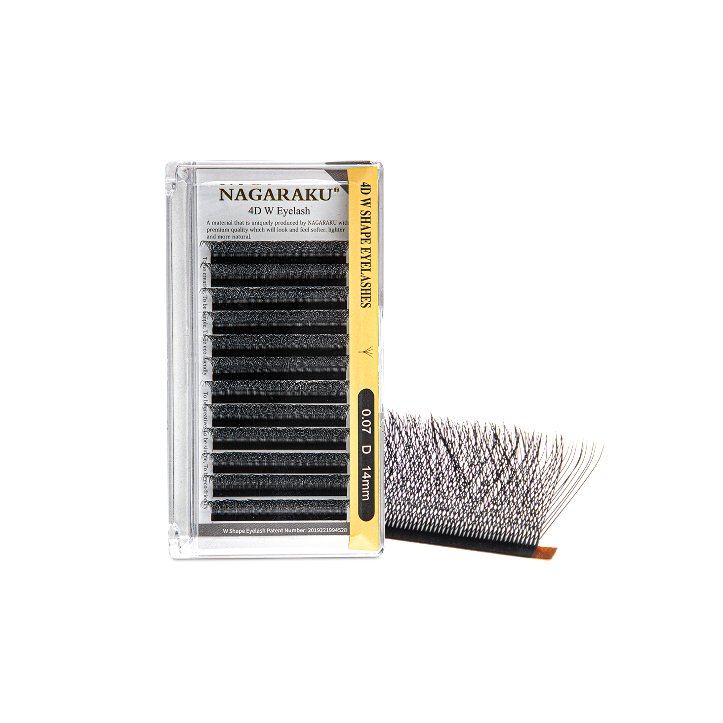 Pestañas 4D 0.07D 14mm
