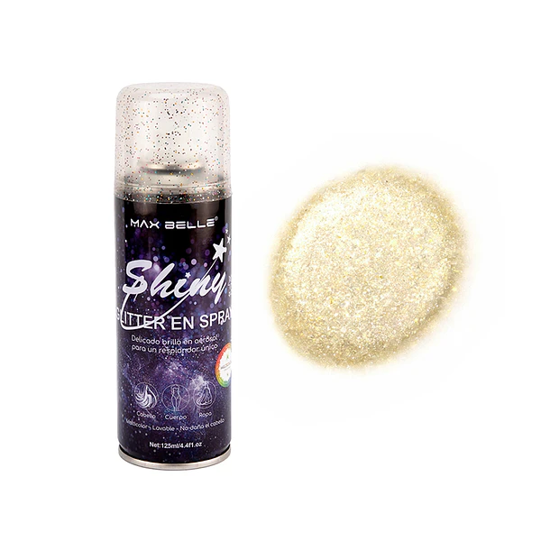 Shiny Glitter en Spray 2