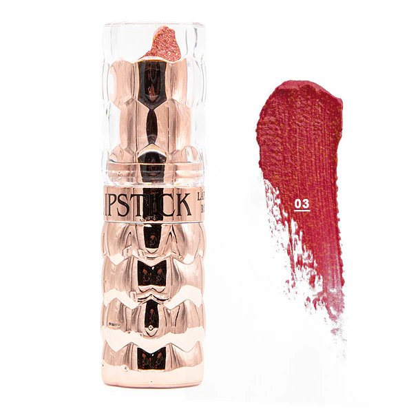 Labial en Barra con Brillos 5
