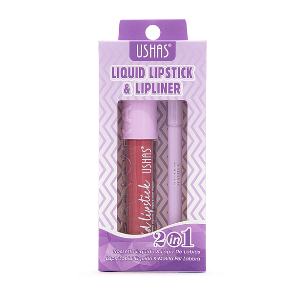 Liquid Lipstick & Lipliner 1
