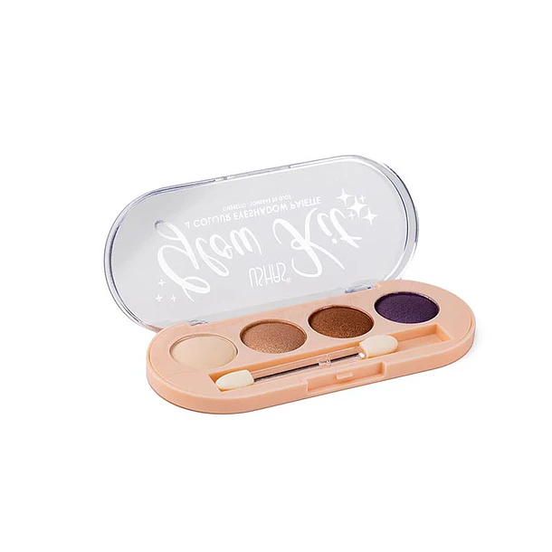 Sombra de Ojos 4 Colores Glow kit 2