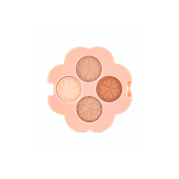 Sombra de Ojos 4 Colores Flower 4