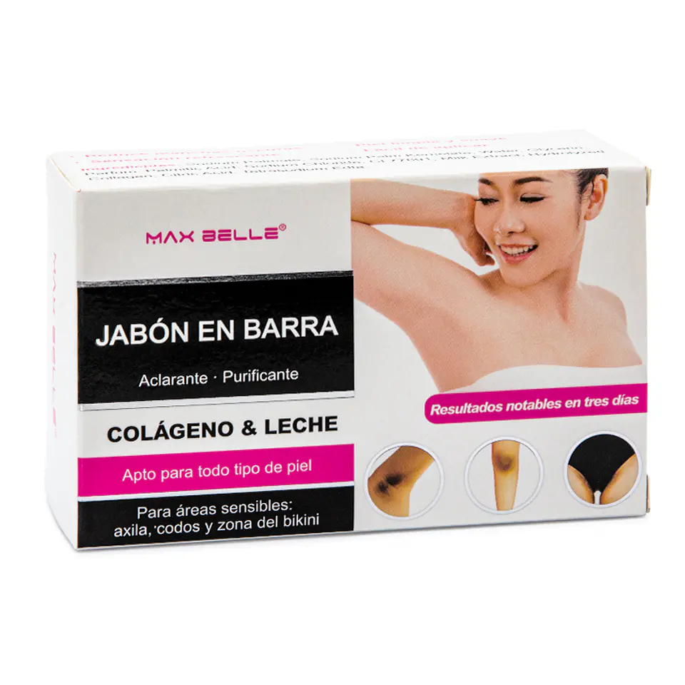 Jabón en Barra Colágeno y Leche 1